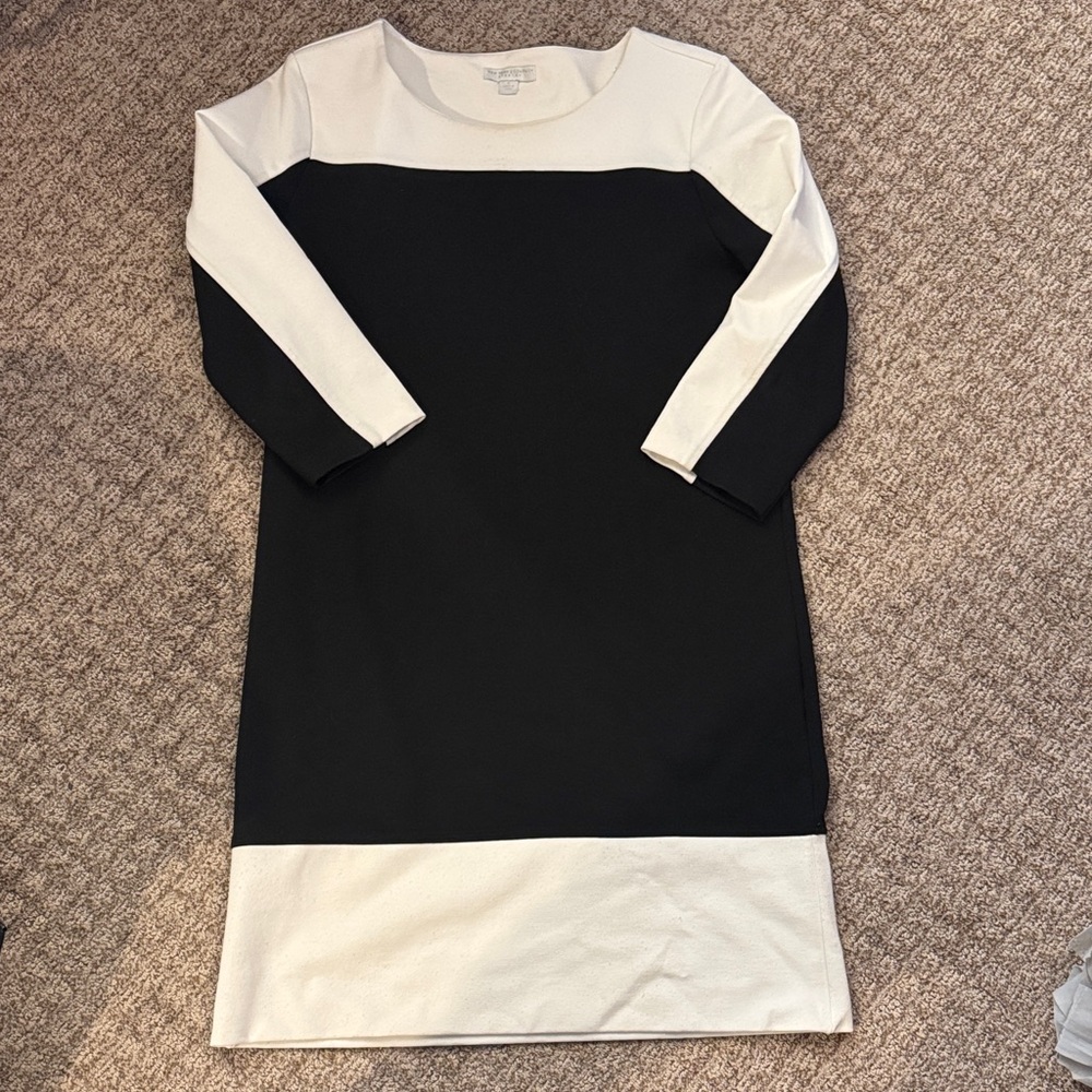 Black and White Women's Dress